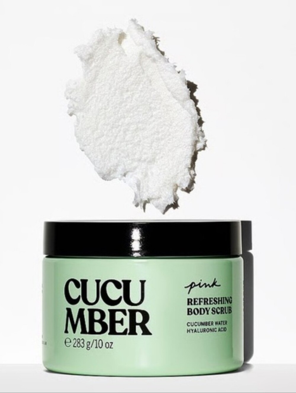Pink Victoria Secret Cucumber Refreshing Body Scrub